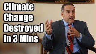 Expert Destroys Climate Change Hoax in 3 Minutes