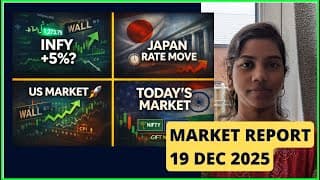 INFOSYS 5% UP & RELIANCE BREAKOUT! 🚀 Nifty 26,000 Next? | #nifty #banknifty Pre Market Report