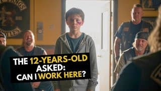 Boy With Bruised Face Asked Bikers 'Can I Work Here?' — What Happened Next Shook the Whole Town