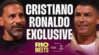 Rio Meets Cristiano Ronaldo: His Desire To Score 1000 Goals | Manchester United & The Future