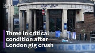 Three people critically hurt in crush at Asake concert at Brixton Academy