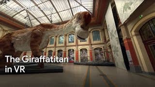 Bringing Giraffatitan DINOSAURS back to LIFE with 360 VR 🦕 | Google Arts & Culture