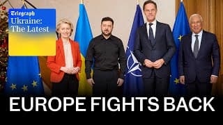 Trump’s Ukraine peace deal 'on brink of collapse' | Ukraine: The Latest