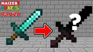 Crafting the STRONGEST Sword Ever!【MINECRAFT PART 24】