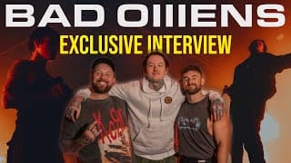 EXCLUSIVE BAD OMENS INTERVIEW | Noah Sebastian talks new music & dream tour lineups.