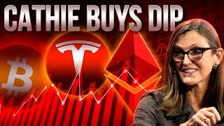 Cathie Wood Swaps Tesla For Ethereum🚨Crypto Market Update