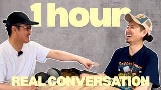 1時間リアル日本語会話|Train your ears with real Japanese conversation!