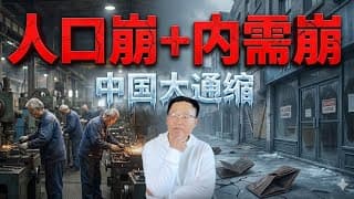 人口崩+内需崩！国企人均800万，你只有30万！这才是中国陷入大通缩的真相！
