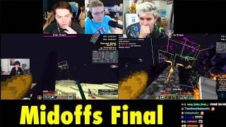 Ludwig, Feinberg, Nerdi, and KyleEff react to Midoffs Final