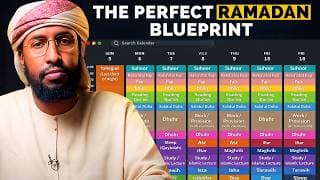 24-Hour Ramadan Schedule (How to Maximize Every Minute of Ramadan) || Ustadh Abdulrahman Hassan