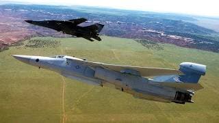 EF-111 With No Weapons Smashes Iraqi Mirage into the Ground