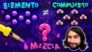 Tipos de Materia: Elementos, Compuestos y Mezclas | Aprende ciencia | El Profesor Dave lo Explica