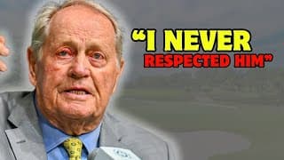 At 86, Jack Nicklaus Reveals the 5 Golfers He Hated the Most