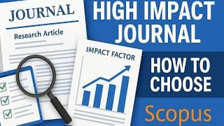 How to Select the Right Journal with a High Impact Factor
