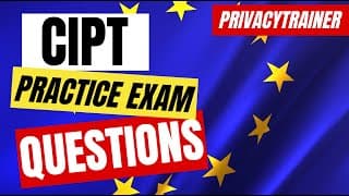 Ultimate CIPT Practice Test Exam 🇺🇸 🇪🇺 Prepare for CIPT Certification 📝