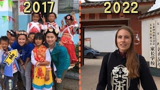 Returning to this Chinese village 5 years later: what’s changed? 🏘 回到我五年前做执教的村，有什么变化么？