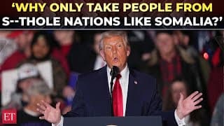 'Why only s**thole countries like Somalia?': Trump’s fiery rant against 'third world' immigrants