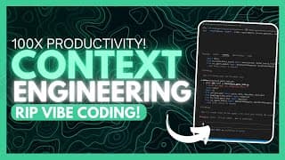 Context Engineering: The End of Vibe Coding! 100x Better Than Vibe Coding (Full Tutorial)
