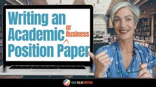 Position Papers Made Easy: The Ultimate Guide to Success