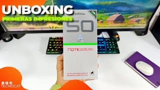 Infinix Note 50s 5G Unboxing y Primeras Impresiones