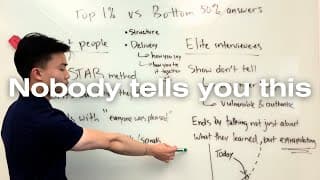 The best interview advice you never got (get into Google, BCG, top 1% roles)