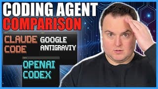 Codex vs Claude Code vs Antigravity – Agentic Coding Comparison!