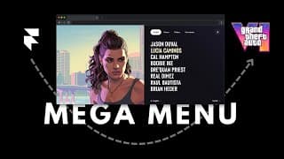 Framer Mega Menu Tutorial – Build Modern Website Navigation