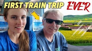 Taking my parents to my old home: Nanjing 🇨🇳 My father’s FIRST TIME on a train! 连火车都没坐过的美国爸爸体验中国的高铁！