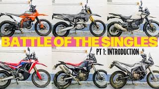 BATTLE OF THE SINGLES - Intro - CRF300 / Voge 300 / Rieju 307 / KTM 390 / DRZ4S / Himi 450