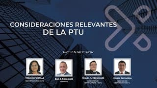 Consideraciones Relevantes de la PTU 2025