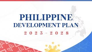 Philippine Development Plan 2023-2028