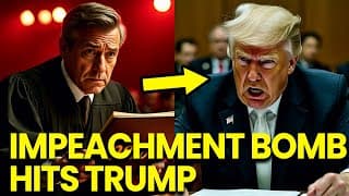 Trump PANICS as Judge DROPS Impeachment BOMB DC ERUPTS
