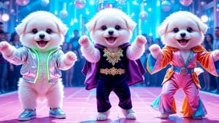 🤩 Cute puppy crazy dancing 💃😆 Funny video for Dogs 💃🤣 | #dog #puppydance #catvideos #viraldance