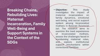 Criminological Research, UN SDG's and Choosing research Topic