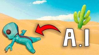 A_I Learns to Survive in Desert