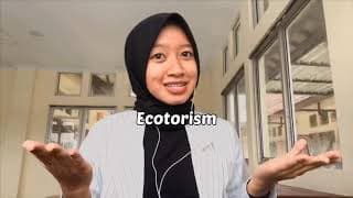 ECOTOURISM LERENG MERAPI PASCA KONSOLIDASI TANAH (Disampaikan oleh Bilqis)