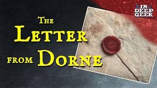 What was in the letter to Aegon the Conqueror?