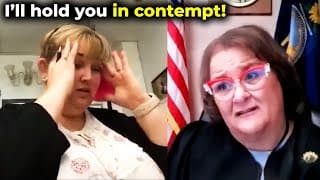Cocky Prosecutor Gets PUT IN HER PLACE By No-Nonsense Judge!