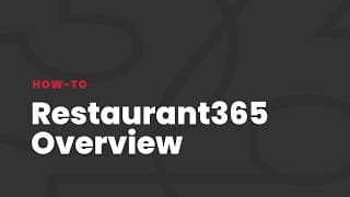 Restaurant365 Overview