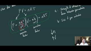 Ch 8.6 - Non-ideal gas behavior