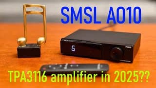 Is TPA3116 still relevant in 2025? SMSL AO10 class D amplifier review!