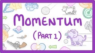 GCSE Physics - Momentum Part 1 of 2 - Conservation of Momentum Principle