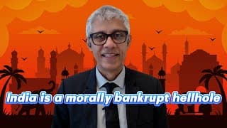 Jayant Bhandari: India is a morally bankrupt hellhole, government propelled by corruption.