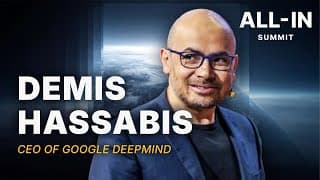 Google DeepMind CEO Demis Hassabis on AI, Creativity, and a Golden Age of Science | All-In Summit