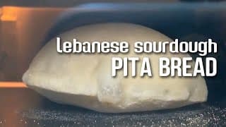 Lebanese sourdough PITA BREAD recipe_ | by JoyRideCoffee