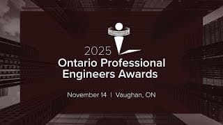 OPEA 2025 - Dr. Jing Jiang, P.Eng. (Professional Engineers Gold Medal)