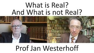 What is Real and What is not Real? with Prof Jan Westerhoff