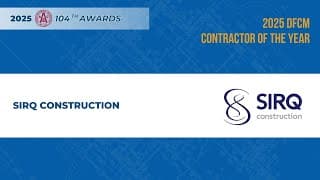 2025 DFCM Contractor of the Year