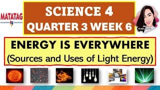 SCIENCE 4 QUARTER 3 WEEK 6 LIGHT ENERGY MATATAG CURRICULUM #kmtthebasicapproach #kmt