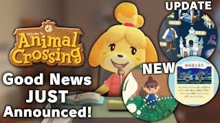 Animal Crossing News JUST Announced Today!